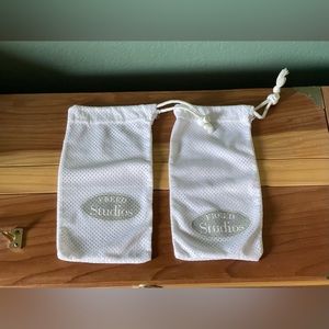 Freed Studio Two Mesh Pointe Shoe BAG Only Drawstring Fabric 5.5x10.5”; 5x10.5”
